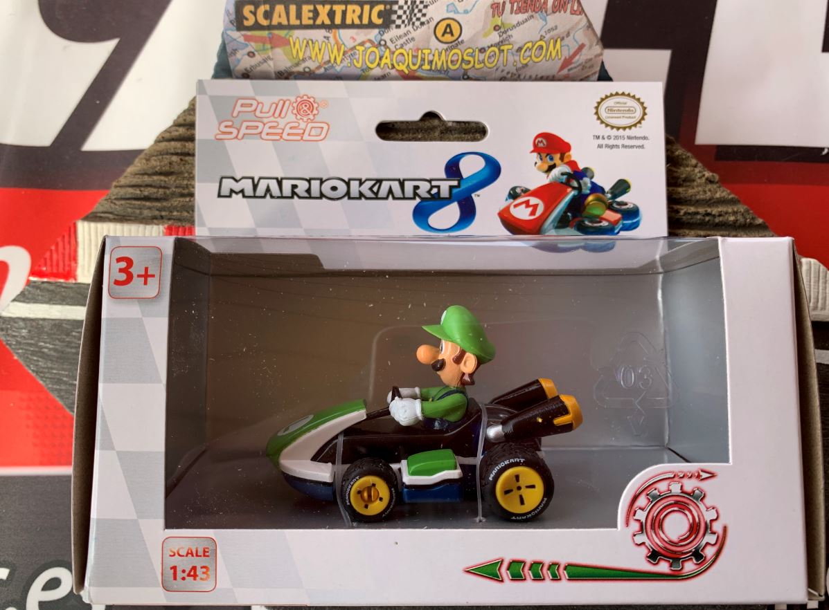 PULL&SPEED 17317 MARIO KART 8 - Luigi  escala  1/43