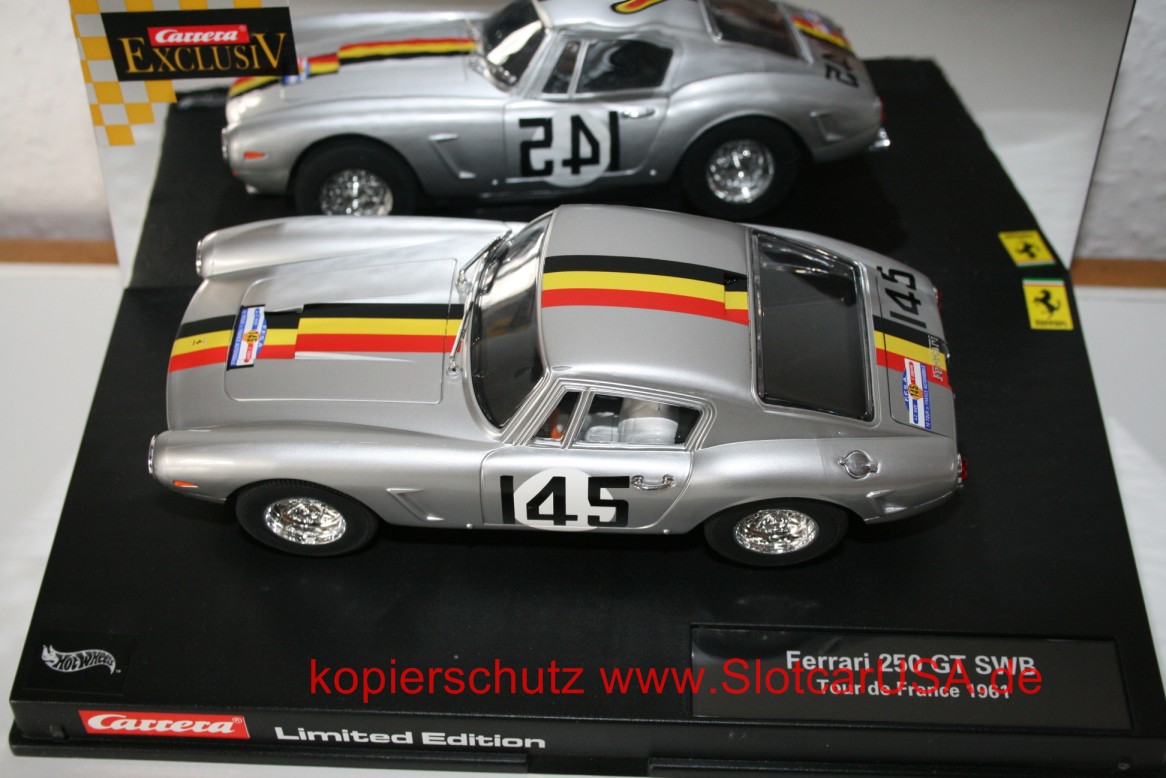 Carrera Exclusi 124 20216 Ferrari 250 GT SWB Tour de France 1961