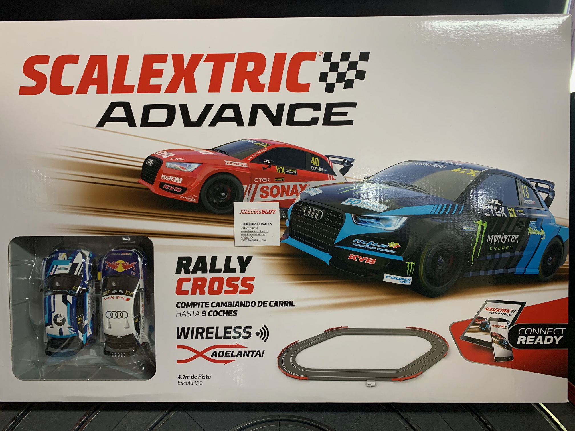 Pack de ampliacion Circuito de Scalextric Advance Rally Cross V1