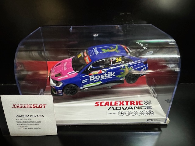 Scalextric Advance E10458S300 Audi RS3 LMS TCR Bostik
