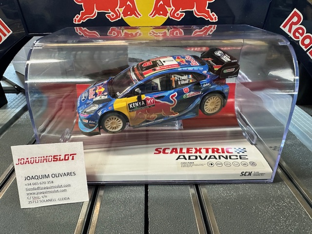 Scalextric Advance E10481S300 Ford Pum WRC Kenya Mud Effect