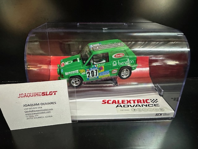 Scalextric Advance E10498S300 Fiat Panda- Dakar
