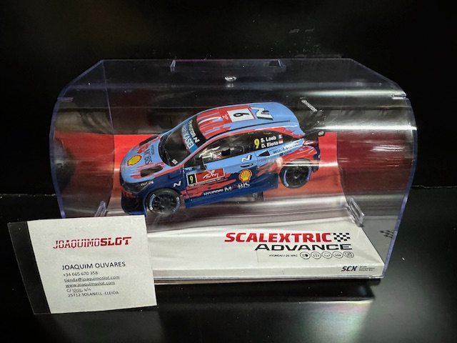 Scalextric Advance E10500S300 Hyundai I-20 Wrc Loeb