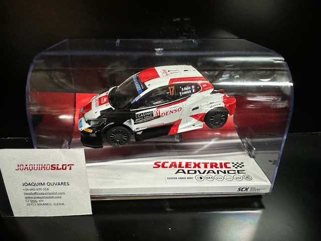 Scalextric Advance E10524S300 Toyota Yaris WRC Montecarlo 23