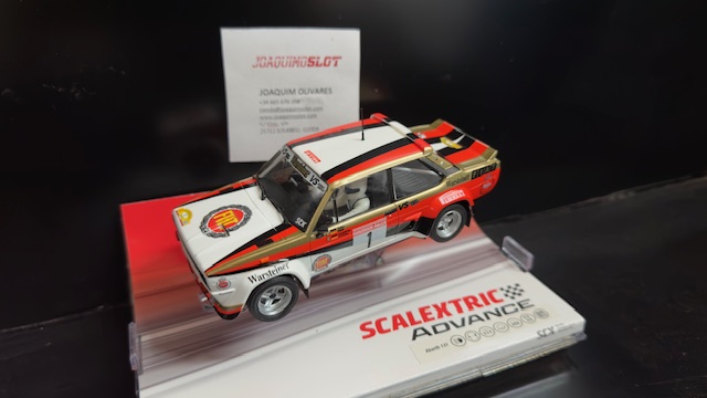 Scalextric Advance E10531S300 Fiat Abarth 131W.Rohl