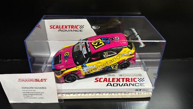 Scalextric Advance E10559S300 Cupra León Zero Metano