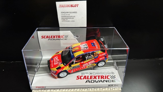 Scalextric Advance E10566S300 Skoda Fabia WRC2 Pepe Lopez