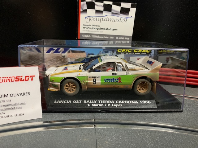 Fly E2043 Lancia 037 Rally Tierra Cardona 1986 Efecto Barro