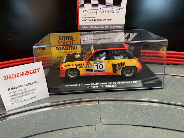 Décalcomanie Renault 5 Turbo Rally Asturias 1984 - Marque Stickers Le Mans, échelles 1:32 à 1:18, Neuf Intact