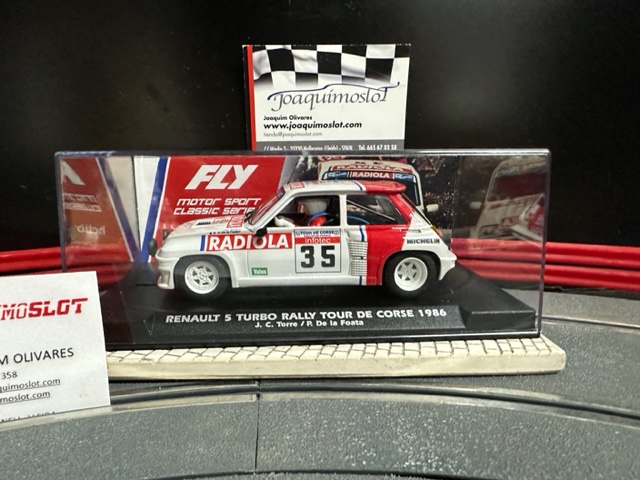 Fly E2066  Renault 5 Turbo Radiola - Tour de Corse 1986