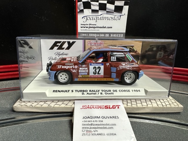 Fly E2069 Renault 5 Turbo Rally Tour de Corse 1984