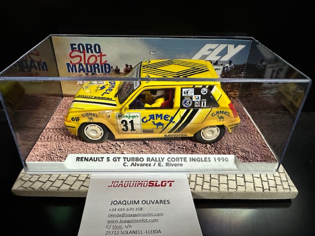 Fly E2080AR Renault 5 GT Turbo Rally Corte Ingles 1990