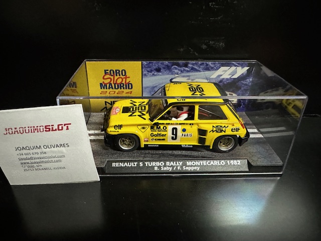 Fly E2097 Renault 5 Turbo Rally Montecarlo 1982