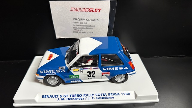 Fly E2106 Renault 5 GT Turbo Rally Costa Brava 1988