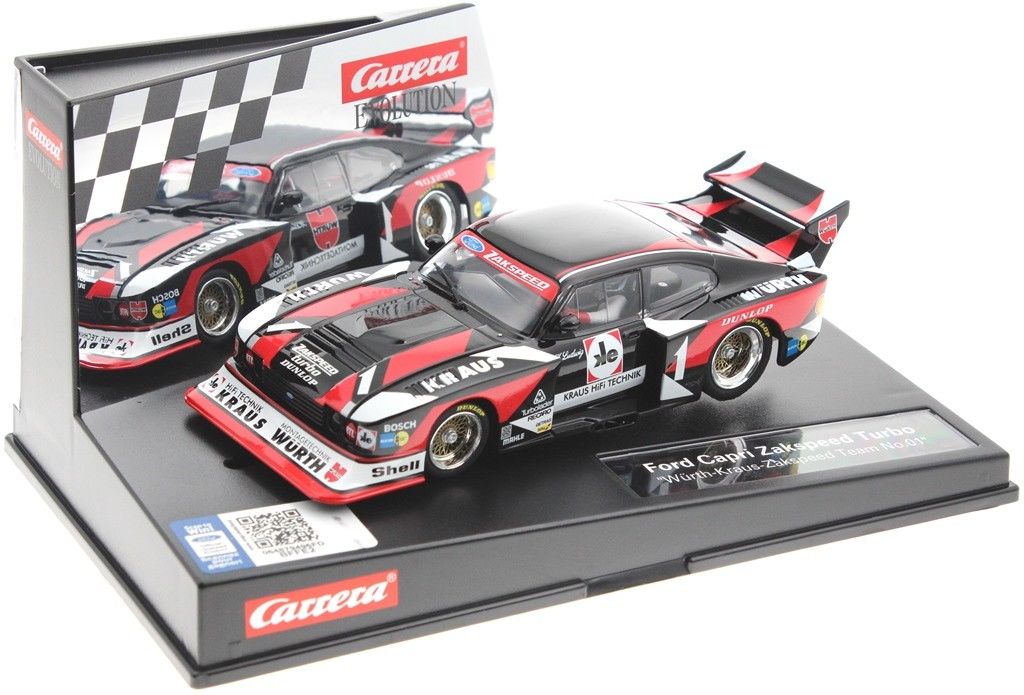 Carrera Evolution 27561  Ford Capri Zakspeed turbo Würth-Kraus