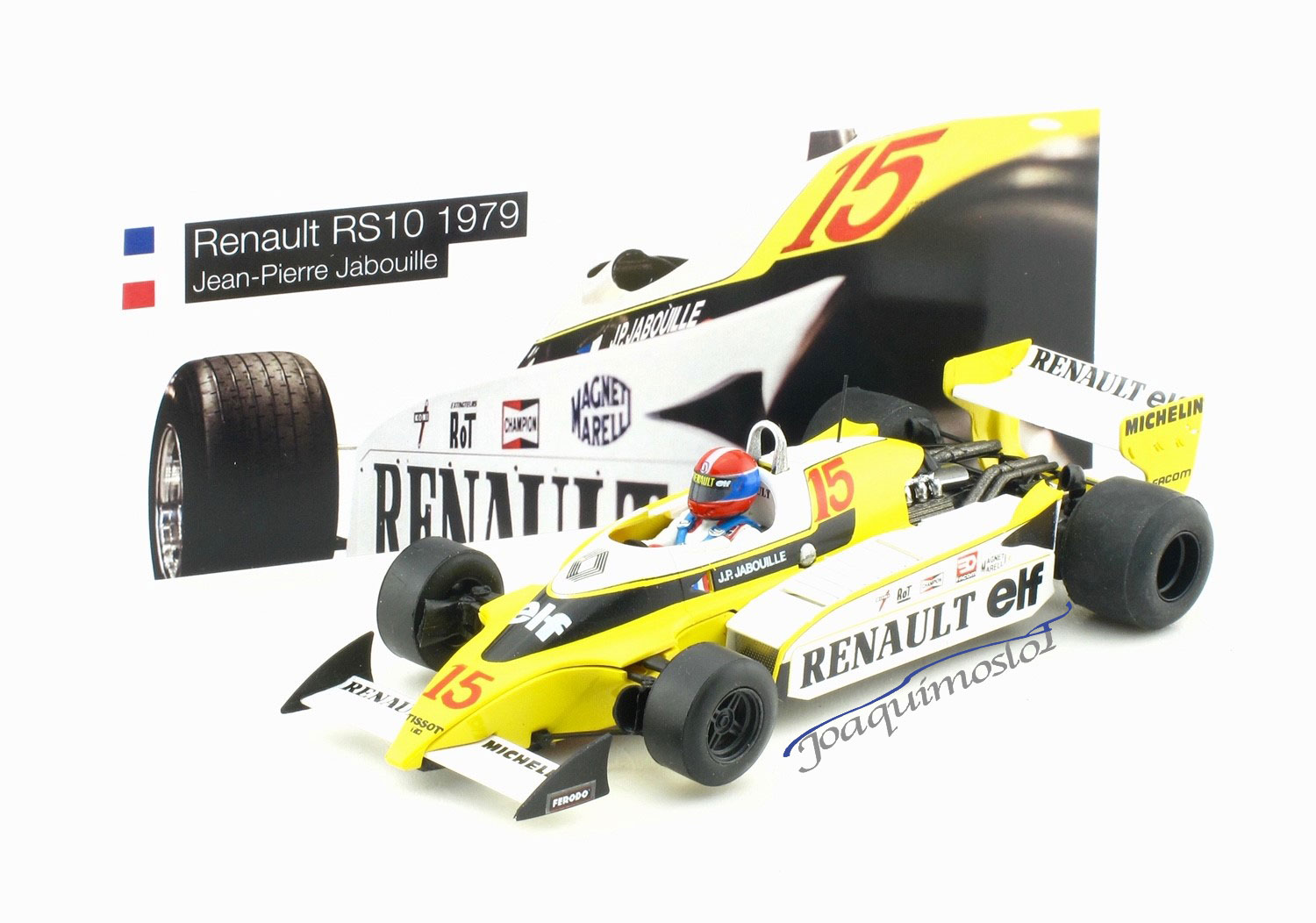 SRC Limited Edition Renault F1 RS10 GP Gran Bretaña 1979 #15