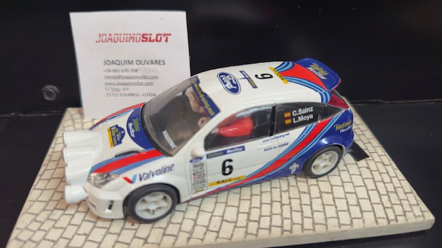 SCALEXTRIC 1/32 FORD FOCUS WRC Works 2002 n° 5 - C2411 TBE