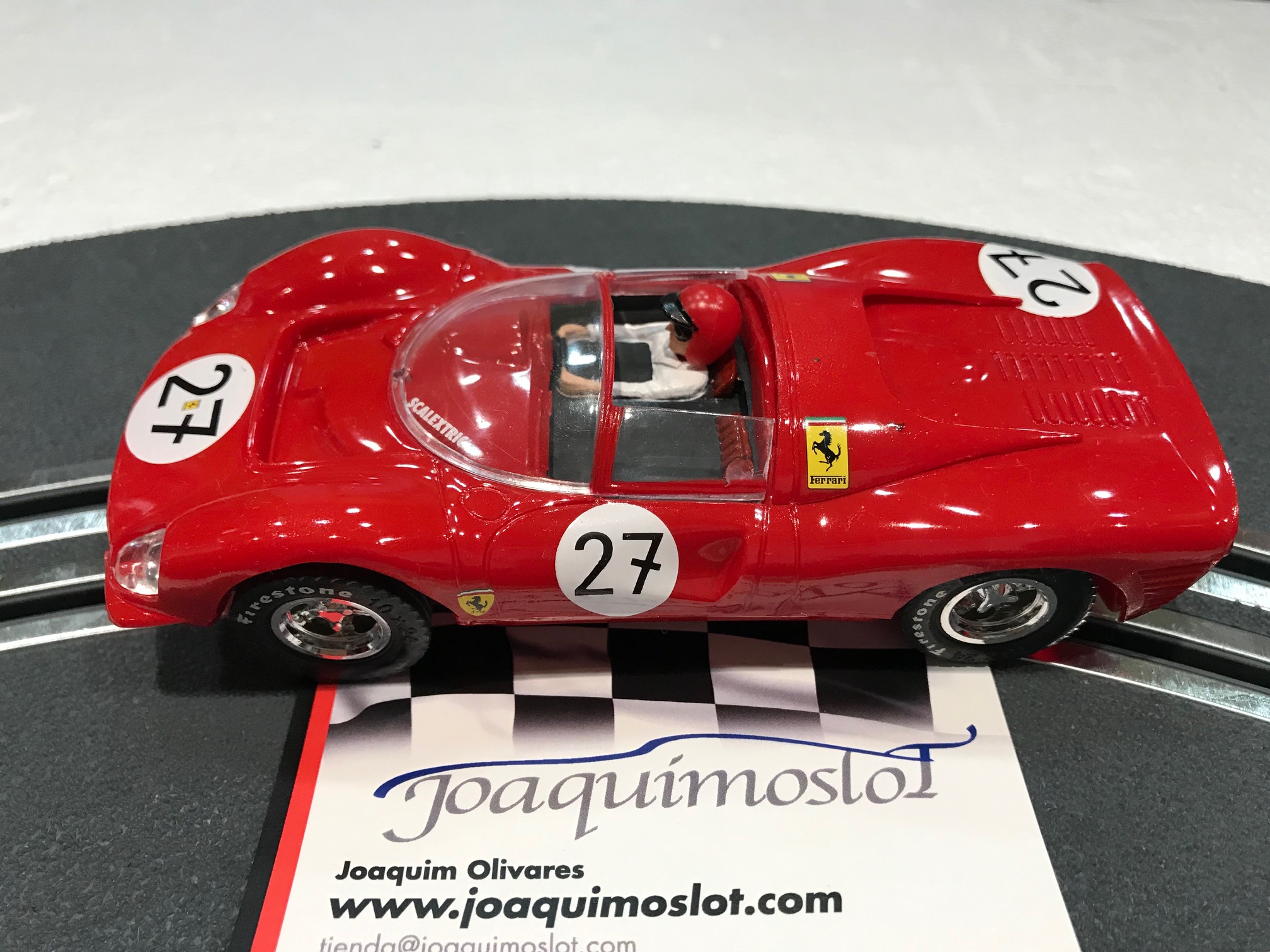 Scalextric Ferrari Gt 330 # 27 altaya