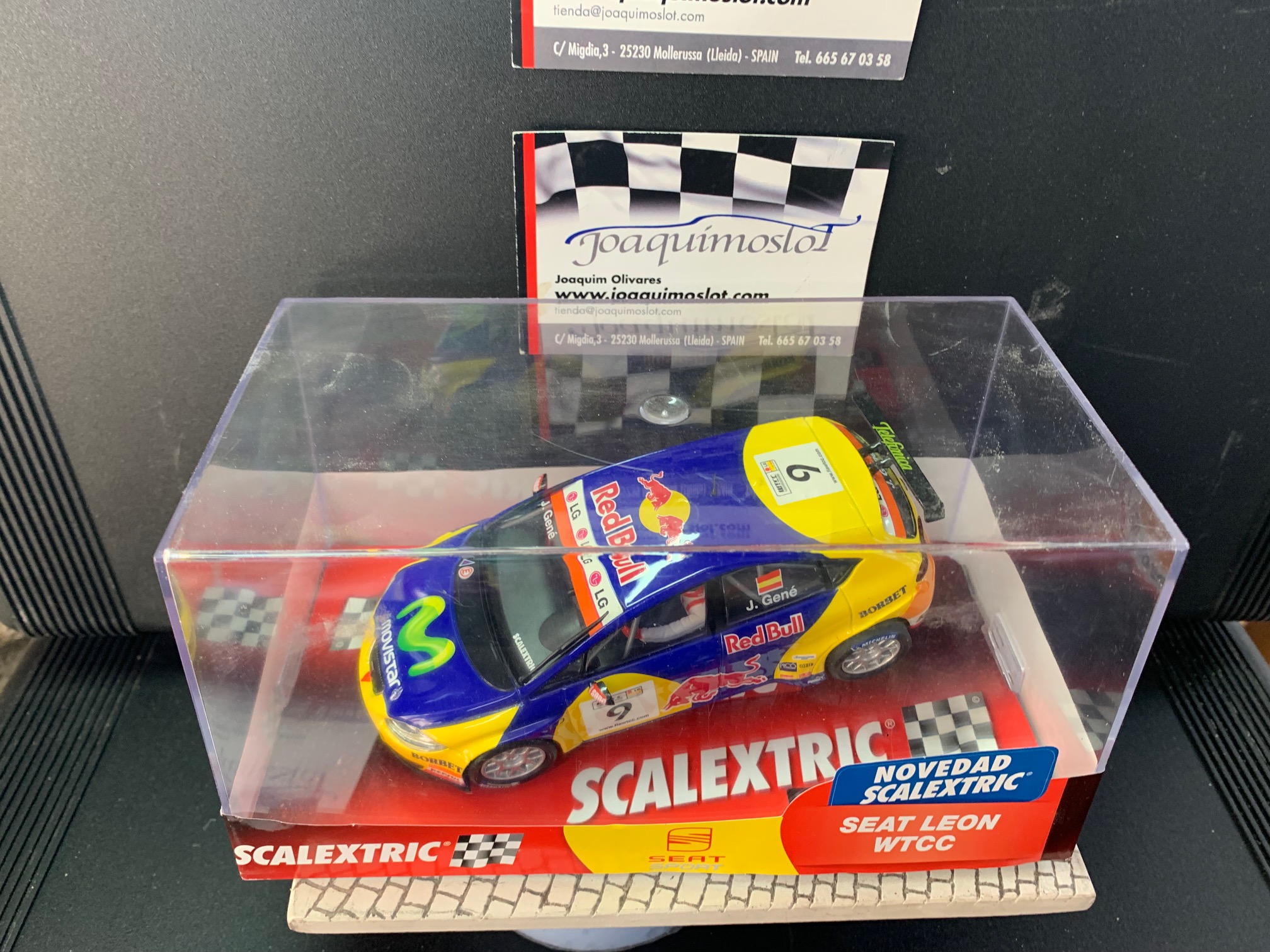 Scalextric 6209 Seat Leon GENE Nº9 [6209] - 35,01€ : , Comprar
