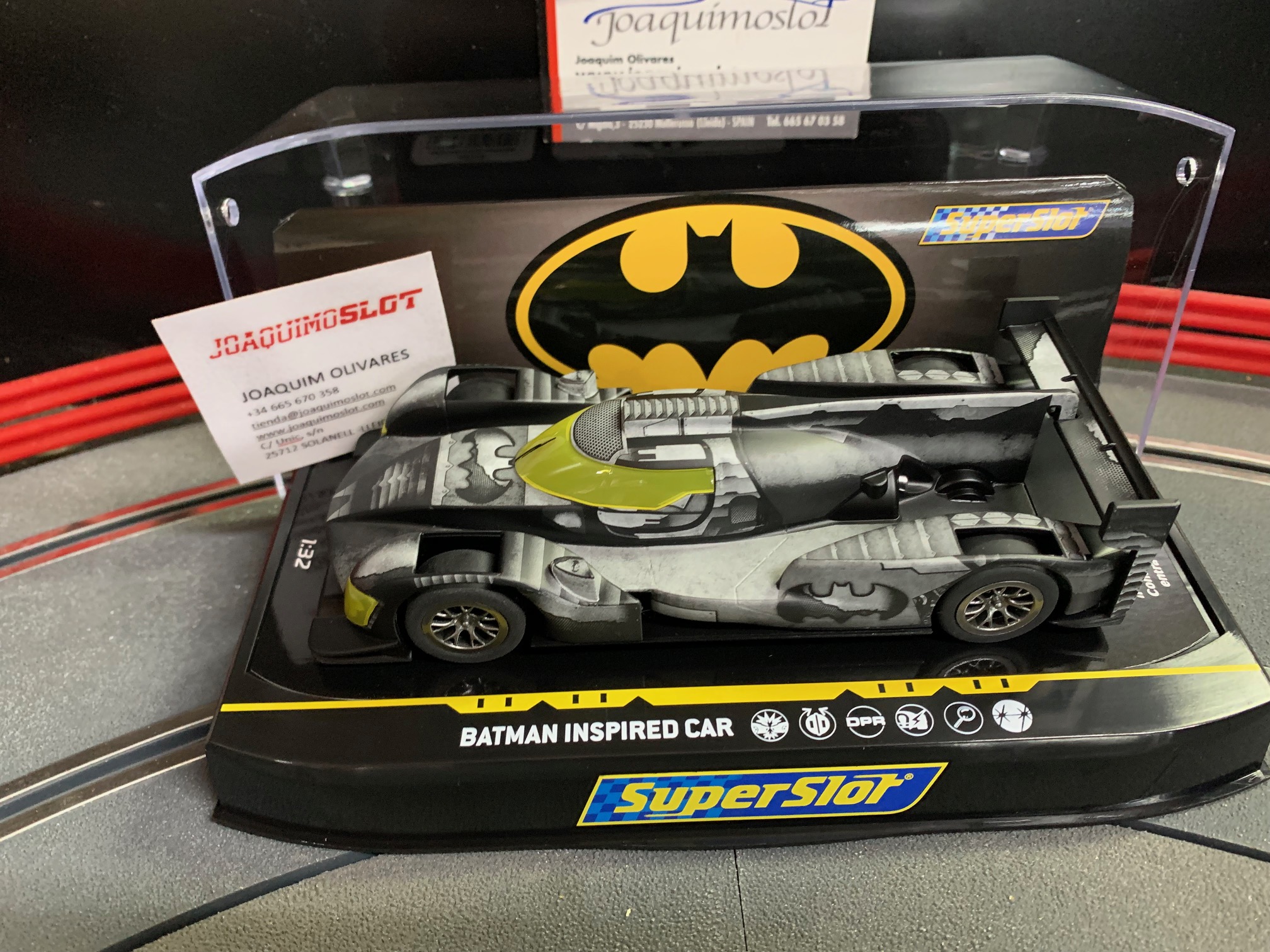 Superslot H4140 Ginetta G60-LT-P1 Batman Car