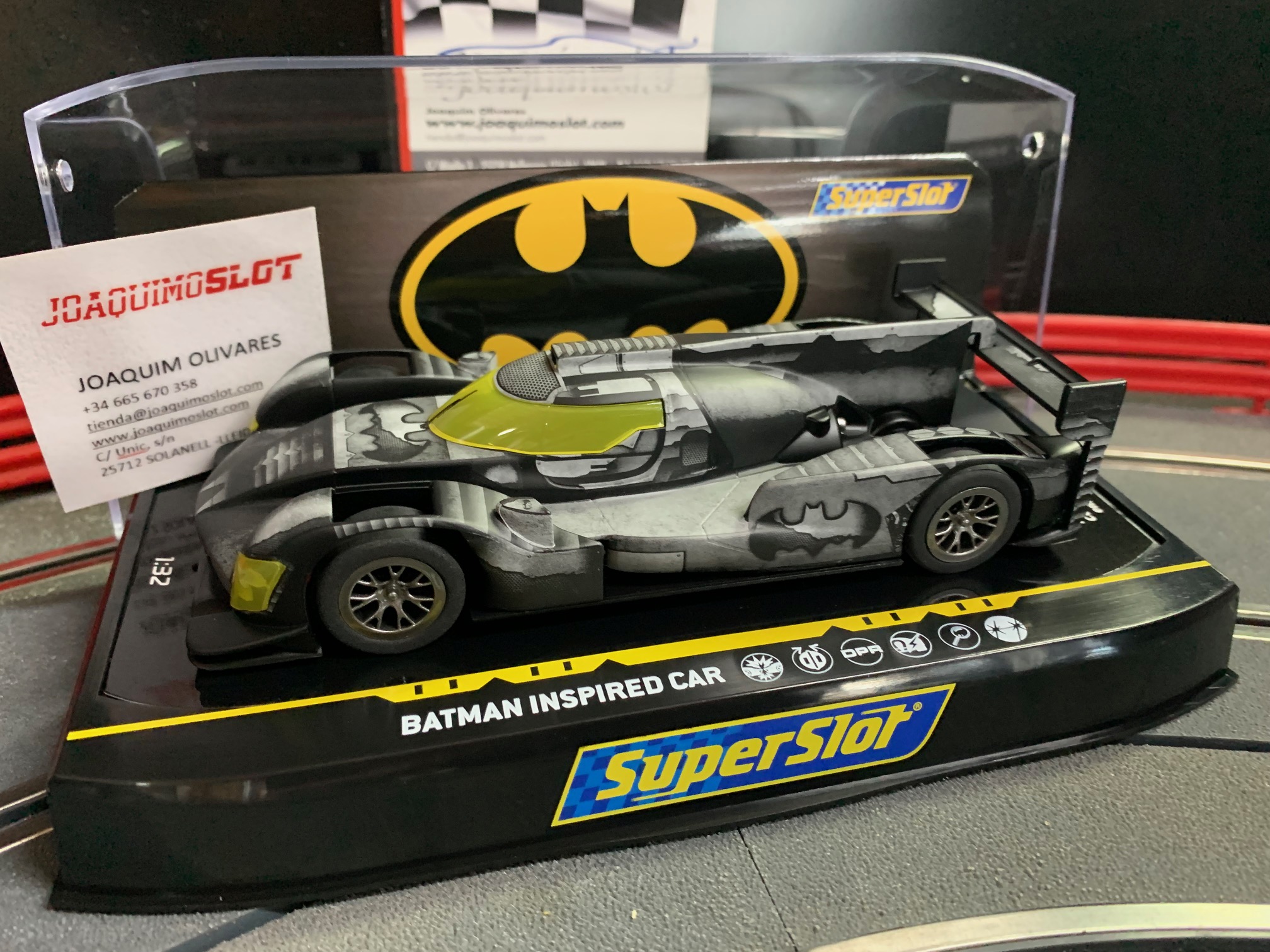 Superslot H4140 Ginetta G60-LT-P1 Batman Car