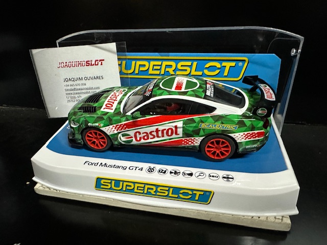 Superslot H4327 Ford Mustang GT4 Castrol Drift Car