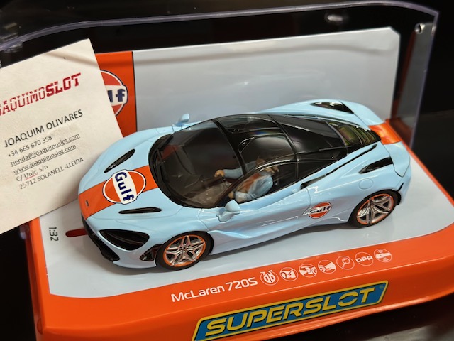 Superslot H4394 McLaren 720S Gulf edition