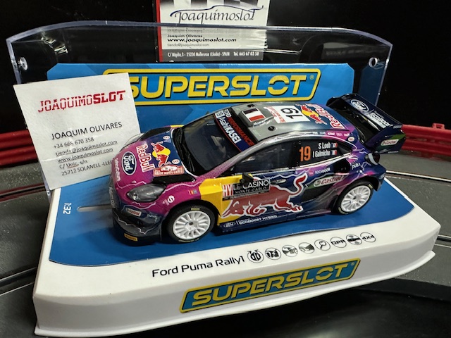 Superslot H4448 Ford Puma WRC Sebastian Loeb # 19