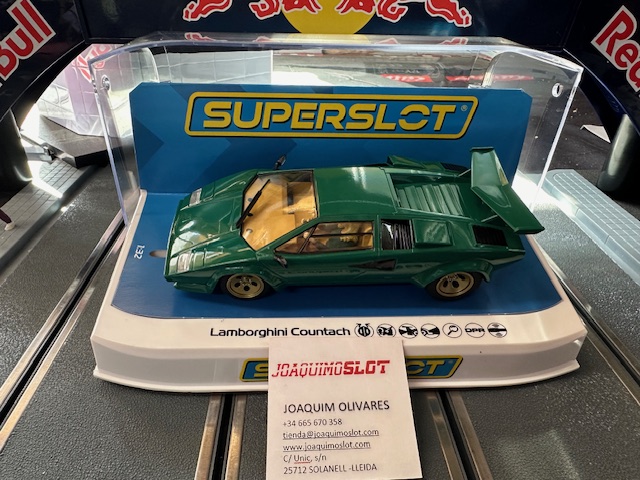 Superslot H4500 Lamborghini Countach Verde Pino