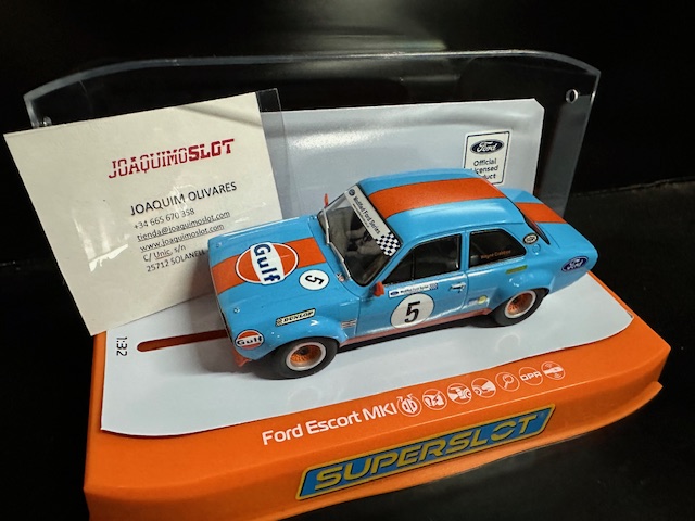Slot Car Scalextric Superslot H4314 - Ford Escort MK1 Mark Fremantle CASTROL R. | Achetez sur
