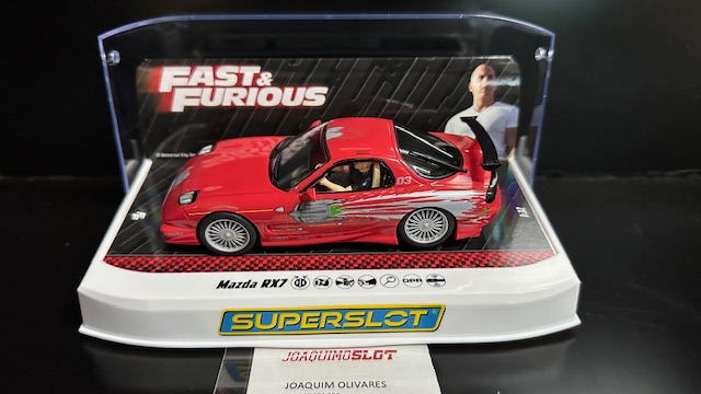 Superslot H4592 Mazda Supra Rx7 Dom Toretto Fast and the Furius