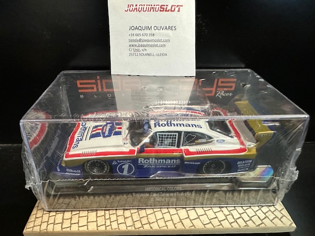 Sideways HC10 Ford Capri Zakspeed Gr5 Rothmans