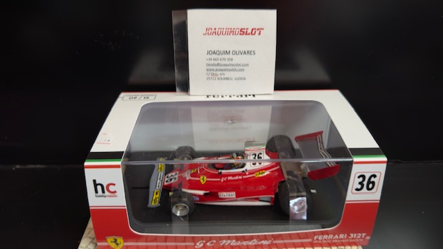Hobbyclassic HCP-221d Ferrari 312T Giancarlo Martini 1976