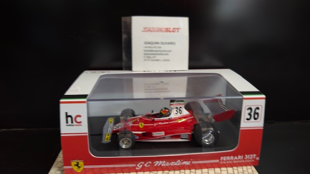 Hobbyclassic HCP-221d Ferrari 312T Giancarlo Martini 1976
