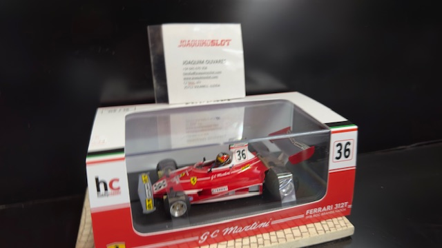 Hobbyclassic HCP-221d Ferrari 312T Giancarlo Martini 1976