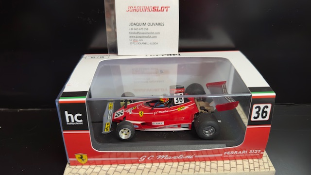 Hobbyclassic HCP-221e Ferrari 312T Giancarlo Martini 1976