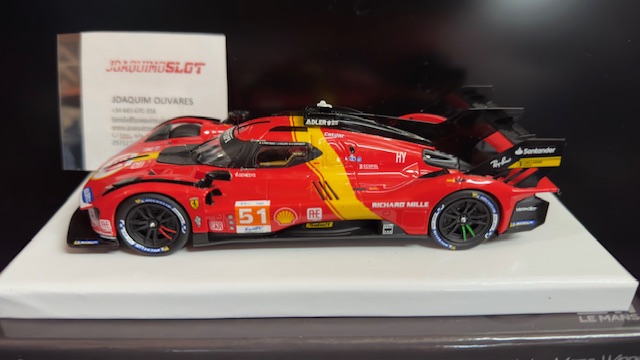 Hobbyclassic HCP-230 Ferrari 499P 2023 Le Mans Winner