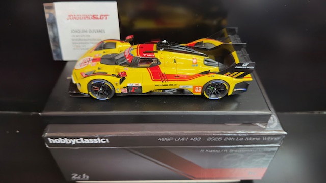 Hobbyclassic HCP-234a 499P - R. Kubica - 2025 Le Mans Winner
