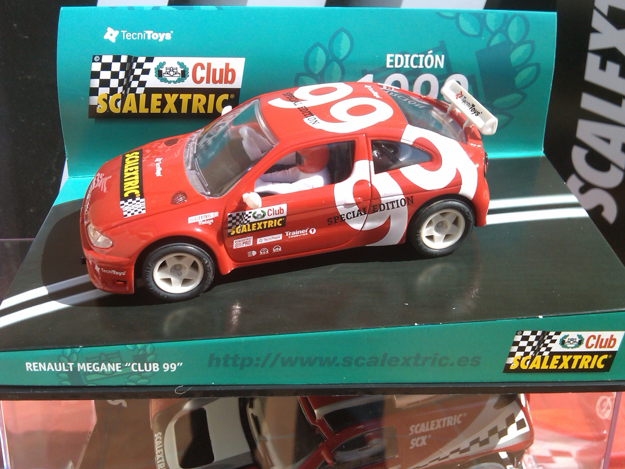 Scalextric Renault Megane Club 1999 [Scalextric Renault Megane Club] -  48,00€ : , Comprar, ofertas y descuentos