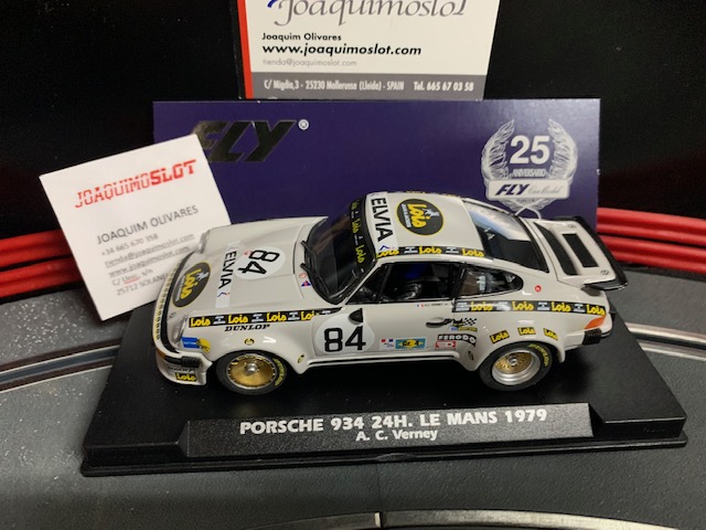 FLY A2507 Porsche 934 24H Le Mansl 1979 A.C Verney