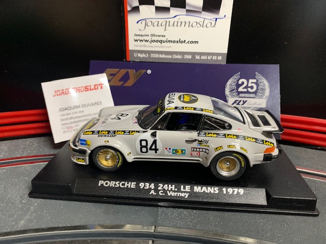 FLY A2507 Porsche 934 24H Le Mansl 1979 A.C Verney