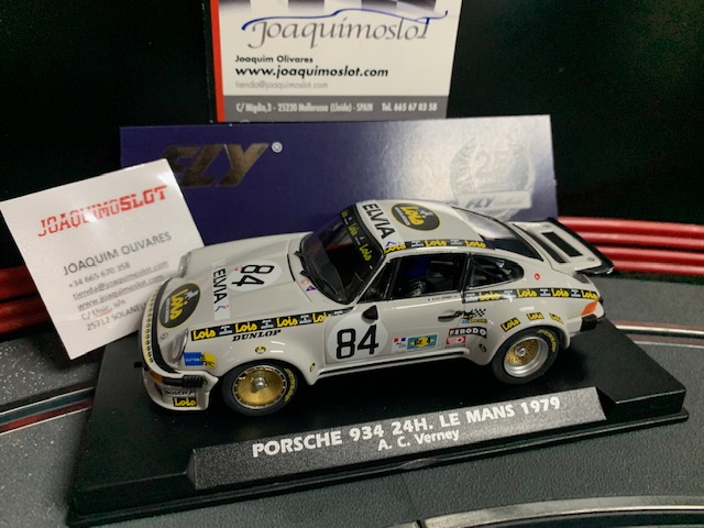 FLY A2507 Porsche 934 24H Le Mansl 1979 A.C Verney