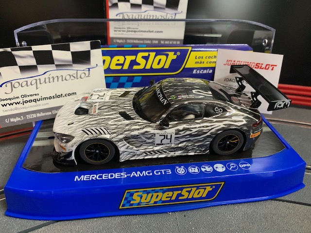 Scalextric: La Mercedes AMG GT3 - Monza 2019 - RAM Racing - C4162 Scalextric: La Mercedes AMG GT3 - Monza 2019 - RAM Racing - C4162