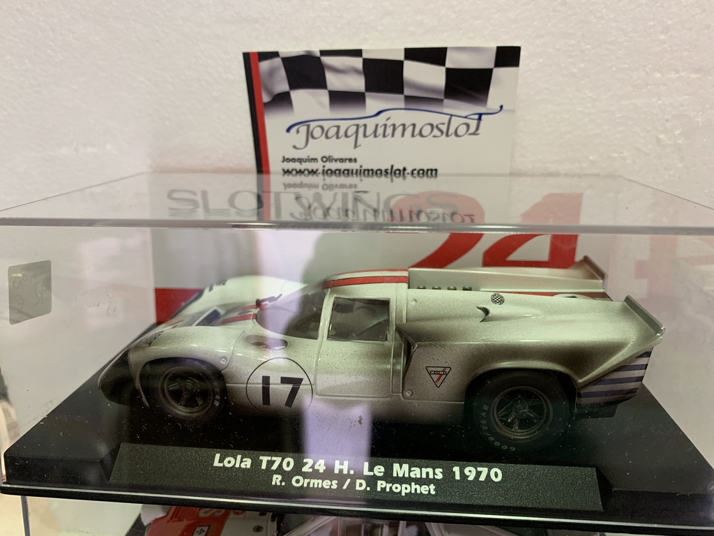 Slotwings W004-03  LOLA T70 24H LE MANS 1970 EFEC. GOMA