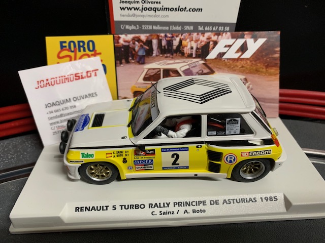 Fly E2051 Renault 5 Turbo Rally Principe de Asturias 1985 [E2051
