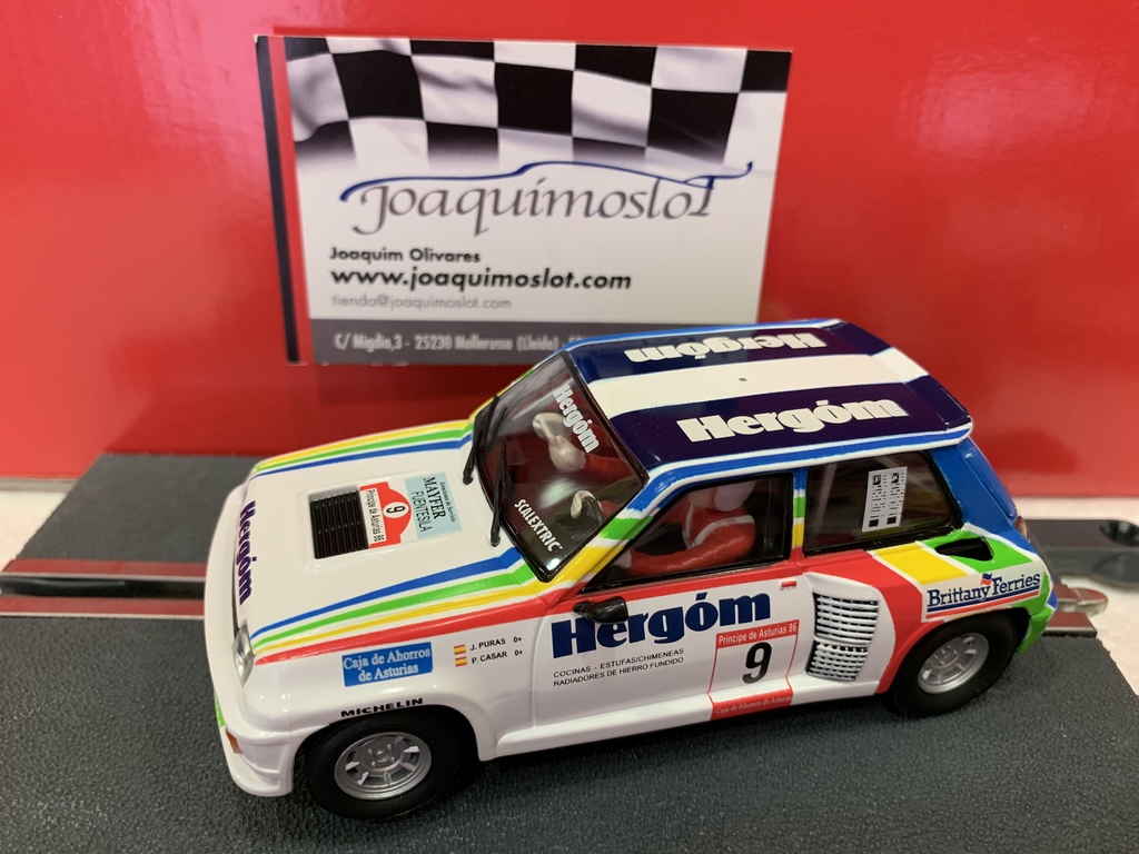 Scalextric Renault 5 Turbo Hergom #9