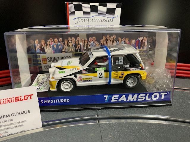 Teamslot SRE31  Renault 5 Maxi turbo Rally Valeo 1985 Sainz
