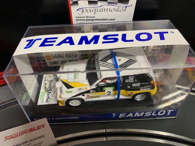 Teamslot SRE31  Renault 5 Maxi turbo Rally Valeo 1985 Sainz
