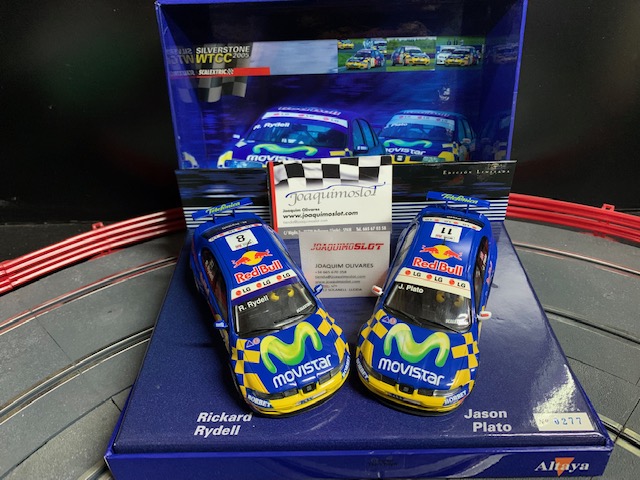 Scalextric Altaya pack 2 Coches  Silverstone 2005