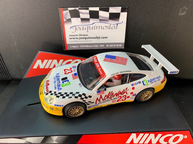 Voiture Slot Racing Ninco 50210 - Porsche 911 GT3 échelle 1/32 - Neuve En Boîte